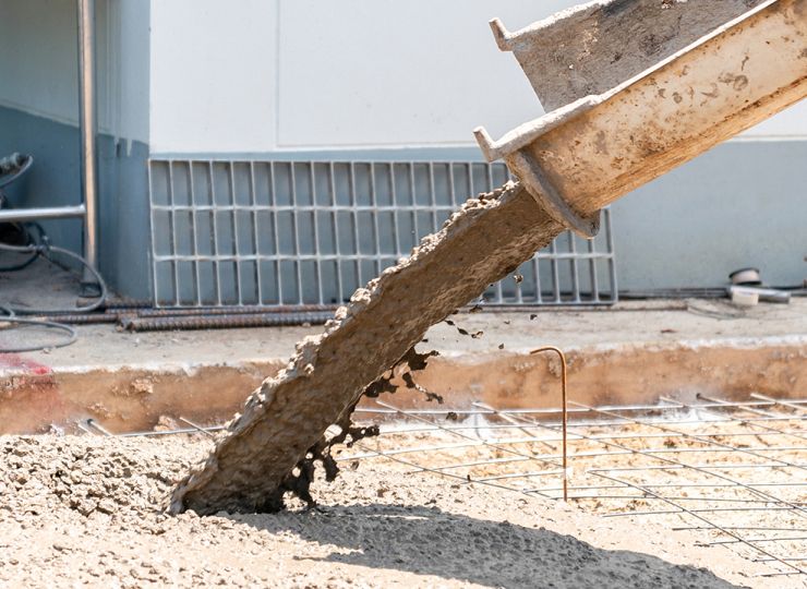 Nørgaards udgraver og støber fundamenter til diverse byggeri...